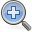 Enlarge, In, Zoom in, zoom, Magnifier, magnifying class Icon