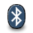 stock, Bluetooth Black icon