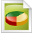 Application, mime, Oasis, Gnome, chart, open document, graph YellowGreen icon