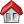 homepage, Home, Gnome, house, Building Maroon icon