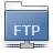 Ftp, Folder, Gnome SteelBlue icon