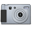 Dev, Gnome, Camera, photography Silver icon