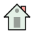 Home, homepage, Building, house, stock Black icon