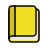 Book, stock, reading, Gnome, yellow, read Icon