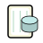 Text, document, File, mime, sql, Gnome Black icon