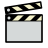 video, mpg, Gnome, mime, Mpeg Gainsboro icon