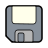 Floppy, save, gtk LightSlateGray icon