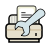 Gnome, property, printer, Print Icon