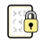 Gnome, Application, Pgp, Encrypted, mime Black icon
