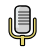 Audio, mic, Microphone, input Black icon