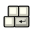 Keyboard Black icon