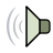 Audio, Gnome Black icon
