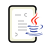 Java, Text, document, File, mime, Gnome Black icon