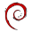 Debian, Emblem Black icon