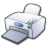 Print, printer, manager Black icon