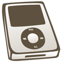 ipod, off DarkOliveGreen icon