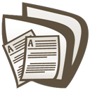 document, paper, File DarkOliveGreen icon