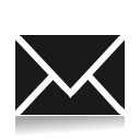 envelop, mail, Letter, Message, Email Black icon