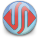 Blue, Orb IndianRed icon