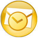 outlook, Color Khaki icon