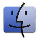 Finder Black icon