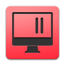 Desktop, Parallel LightCoral icon