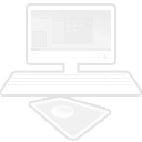 pc, Computer, personal computer Black icon