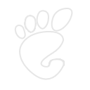 Gnome Black icon