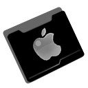 Folder, Apple Black icon