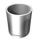 recycle, Empty, Blank Gray icon