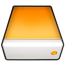 drive, Orange SandyBrown icon