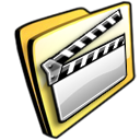 my video, video Black icon