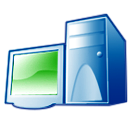 pc, Computer, personal computer MidnightBlue icon