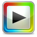 media player Silver icon