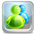 Msn Black icon