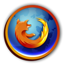 Firefox, Browser Black icon