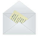 mail, Message, envelop, Email, Letter Gainsboro icon