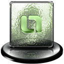 Classic, outlook, green Black icon