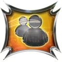 Rocket, Msn, Messenger Black icon