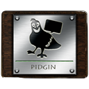 Pidgin Black icon