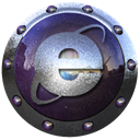 internet, Explorer DarkSlateGray icon