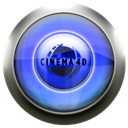 cinema, Blue Black icon