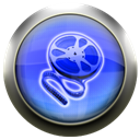 Blue, movieroll CornflowerBlue icon
