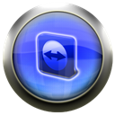 Teamviewer, Blue CornflowerBlue icon