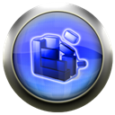 Blue, Defrag CornflowerBlue icon