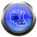 Winzip, Blue CornflowerBlue icon