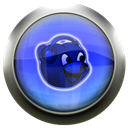 Blue, sharebaer Black icon