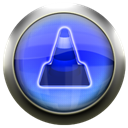 Vlc, Blue Black icon