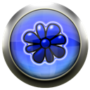 Blue, icq Black icon