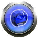 Thunderbird, Blue CornflowerBlue icon